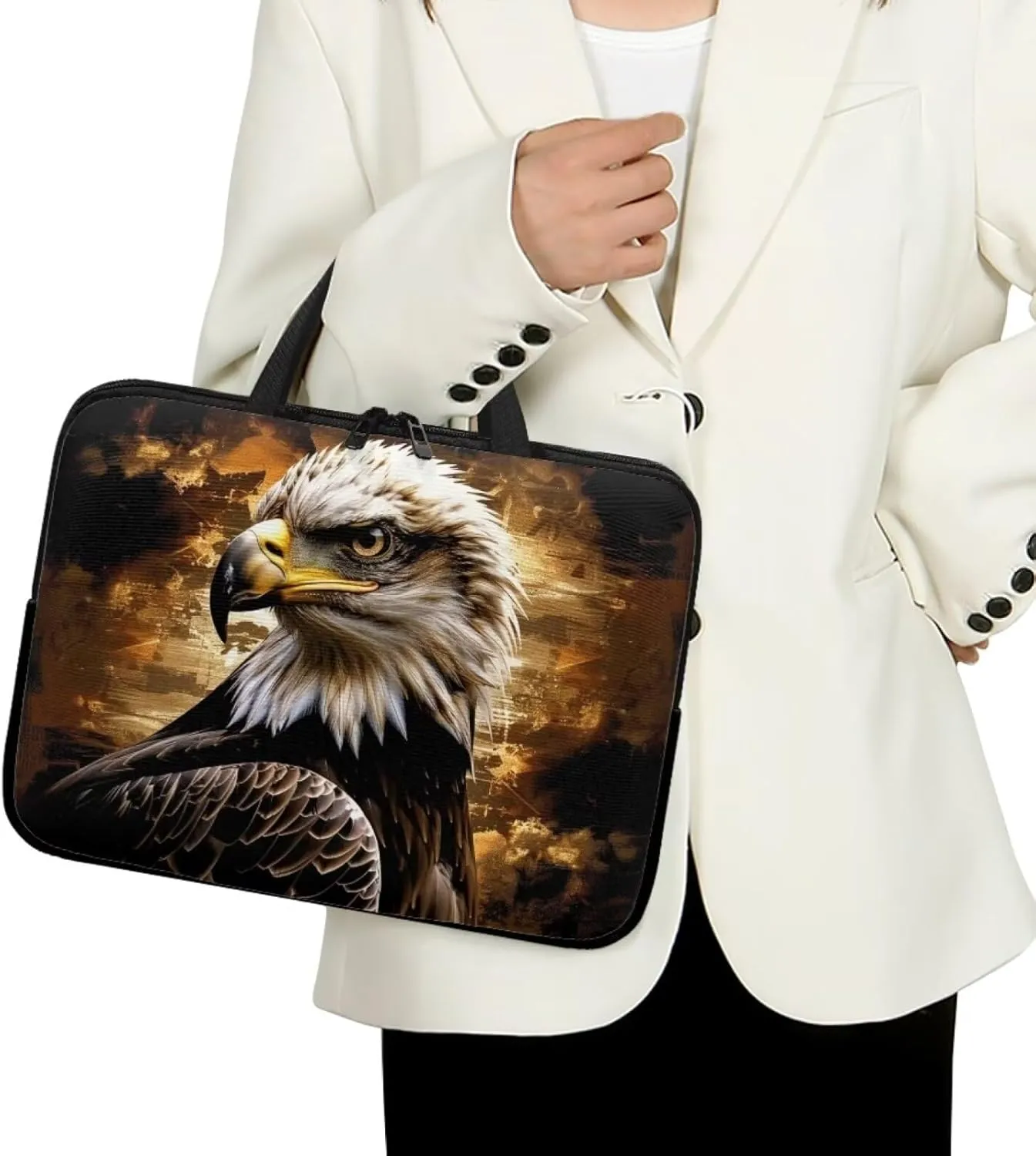 10-17Inch Laptop Bag Sleeve Case with padded handle for Pad/Netbook/Tablet/Reader
