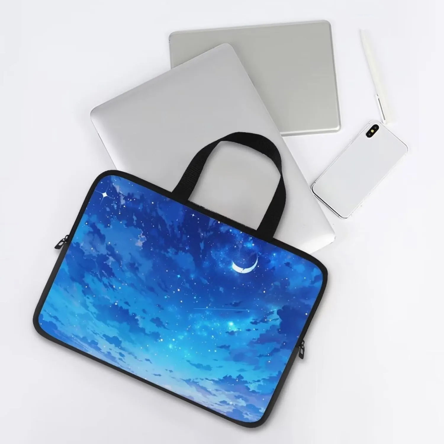 10-17Inch Laptop Bag Sleeve Case with padded handle for Pad/Netbook/Tablet/Reader