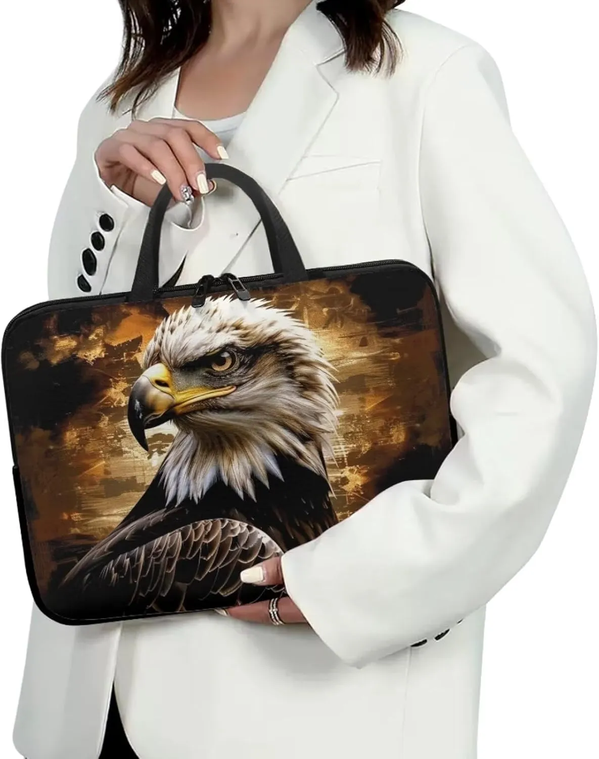 10-17Inch Laptop Bag Sleeve Case with padded handle for Pad/Netbook/Tablet/Reader