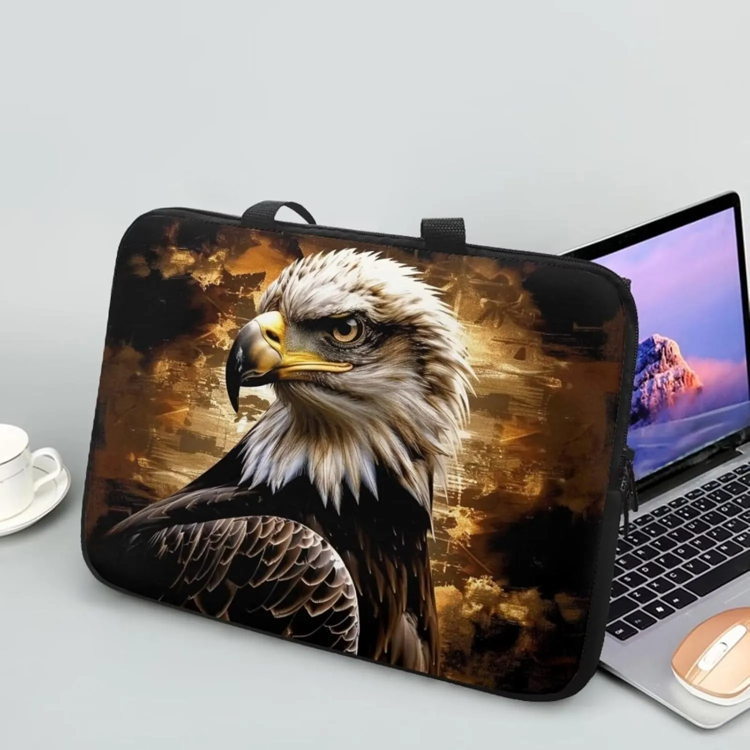 10-17Inch Laptop Bag Sleeve Case with padded handle for Pad/Netbook/Tablet/Reader