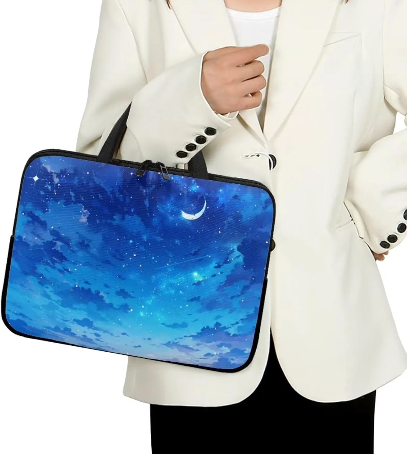 10-17Inch Laptop Bag Sleeve Case with padded handle for Pad/Netbook/Tablet/Reader