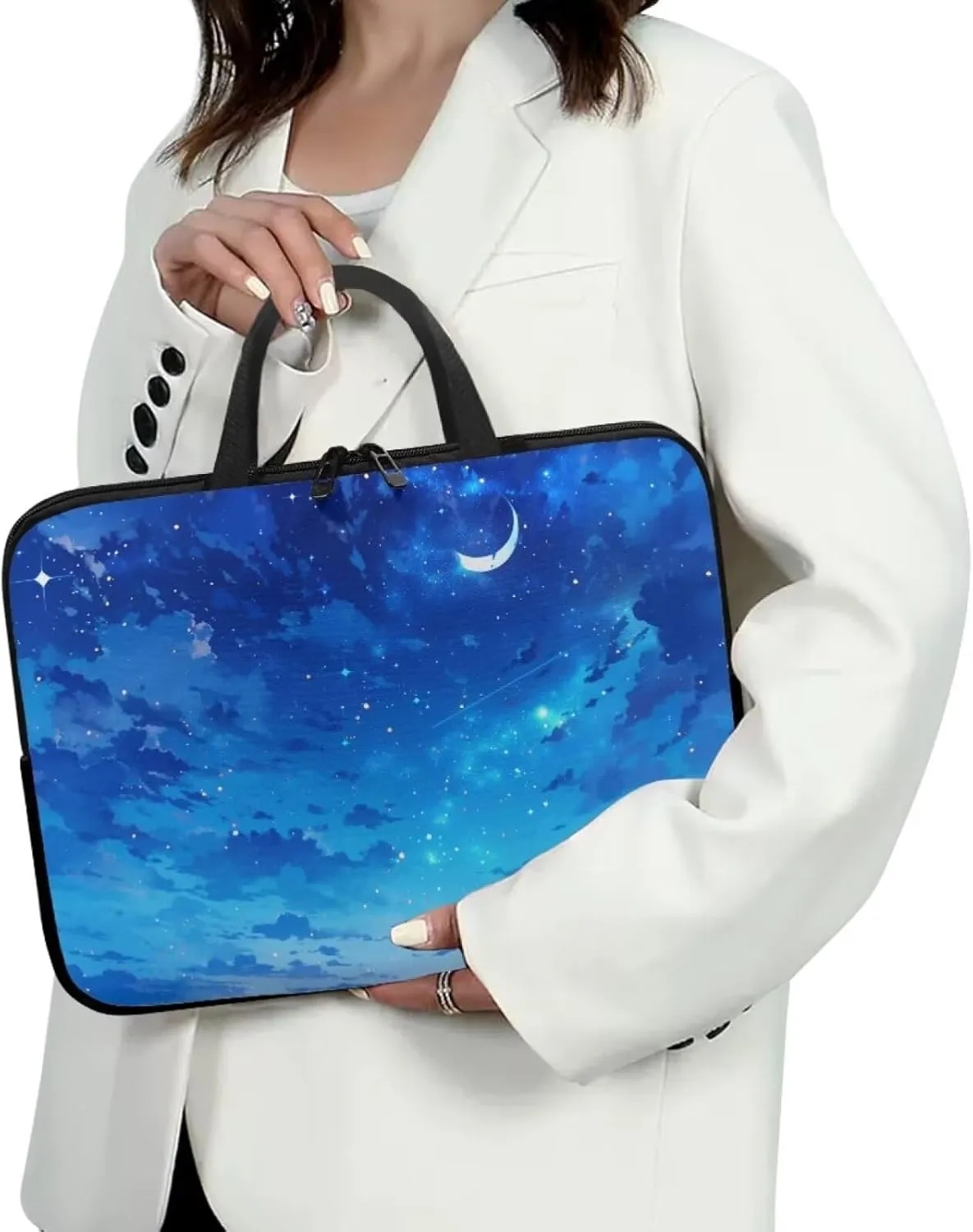 10-17Inch Laptop Bag Sleeve Case with padded handle for Pad/Netbook/Tablet/Reader