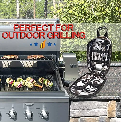 10pcs Stainless Steel Camping Cooking Set – Compact All-in-One Cookware Kit