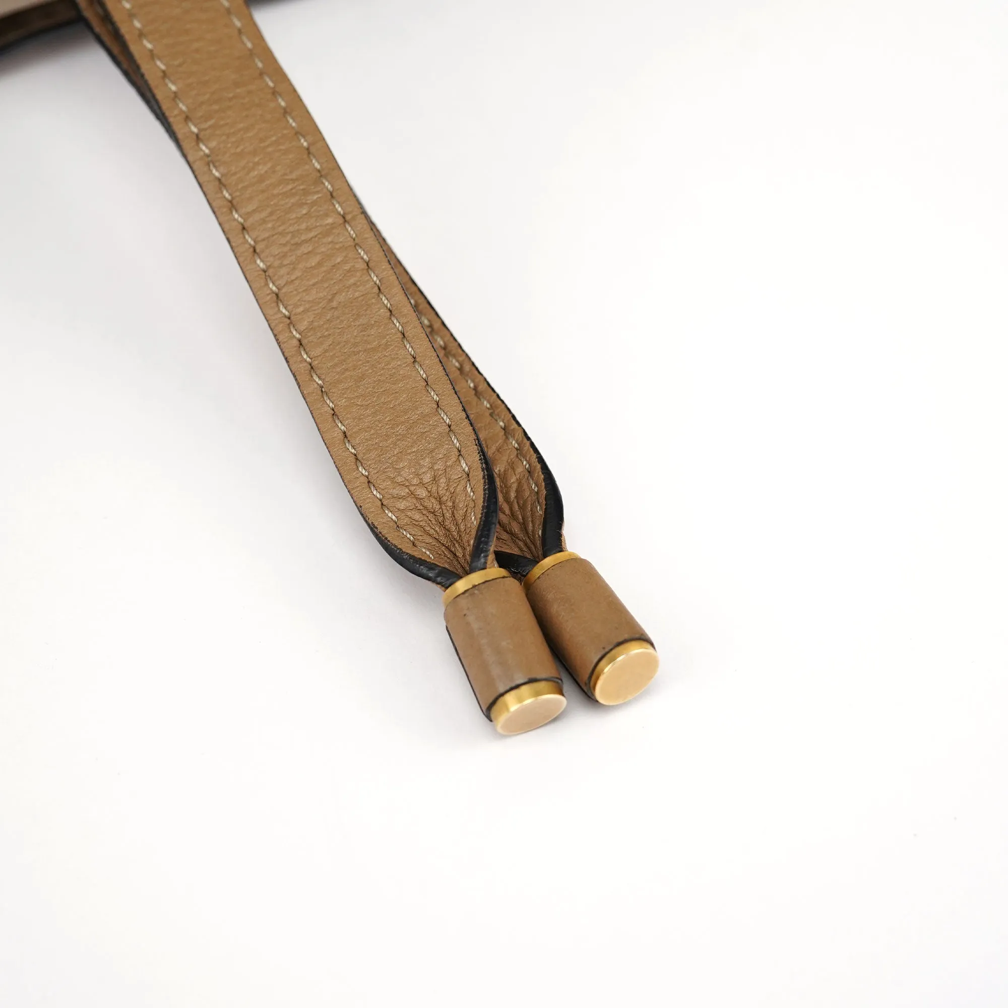 1/150 Brown Leather Cheetah Marcie Bag