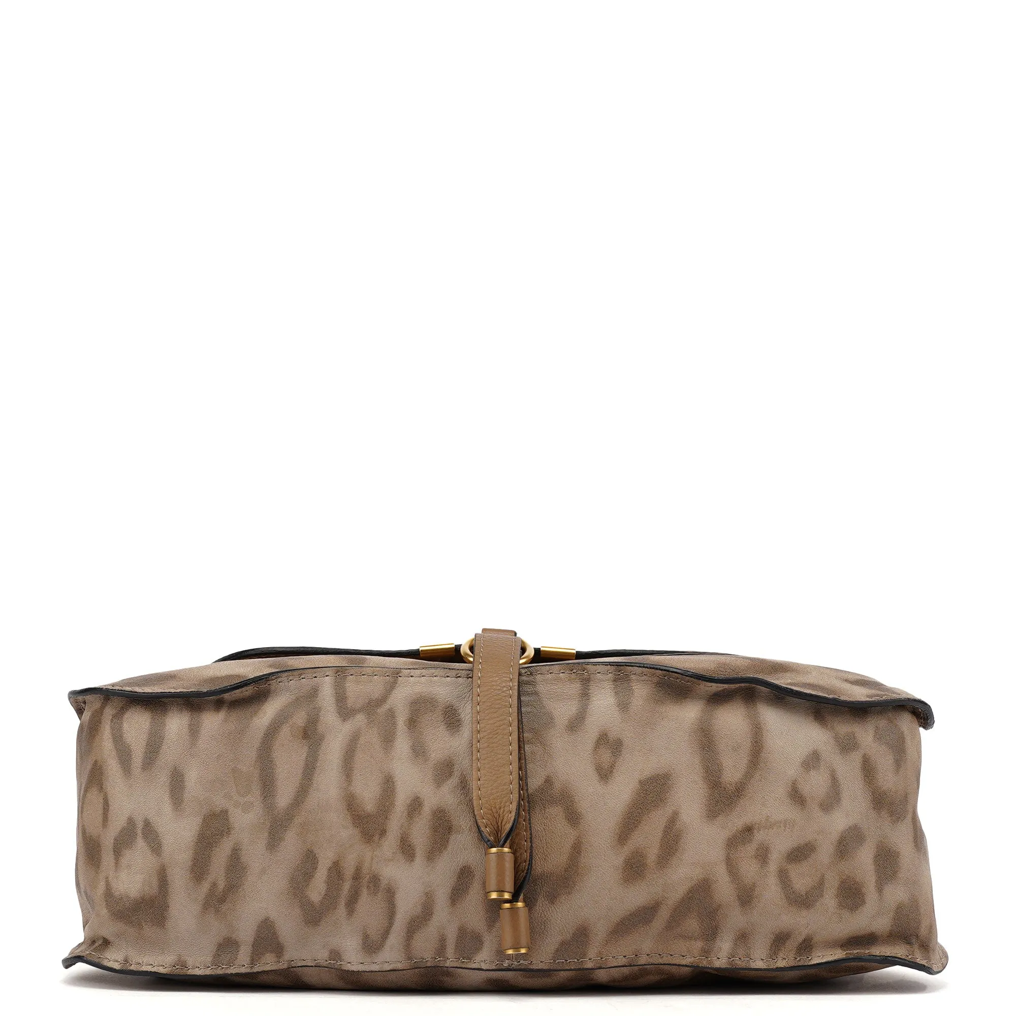 1/150 Brown Leather Cheetah Marcie Bag