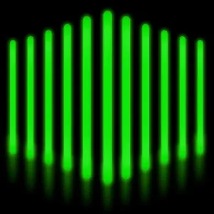 12 Inch Green Glow Stick Bulk 24 PCS Jumbo Glow Sticks Glow in the Dark Party Supplies Light Up Sticks Party Favors Glow Toy for Halloween,Christmas,Hawaii Carnival,Wedding,Birthday