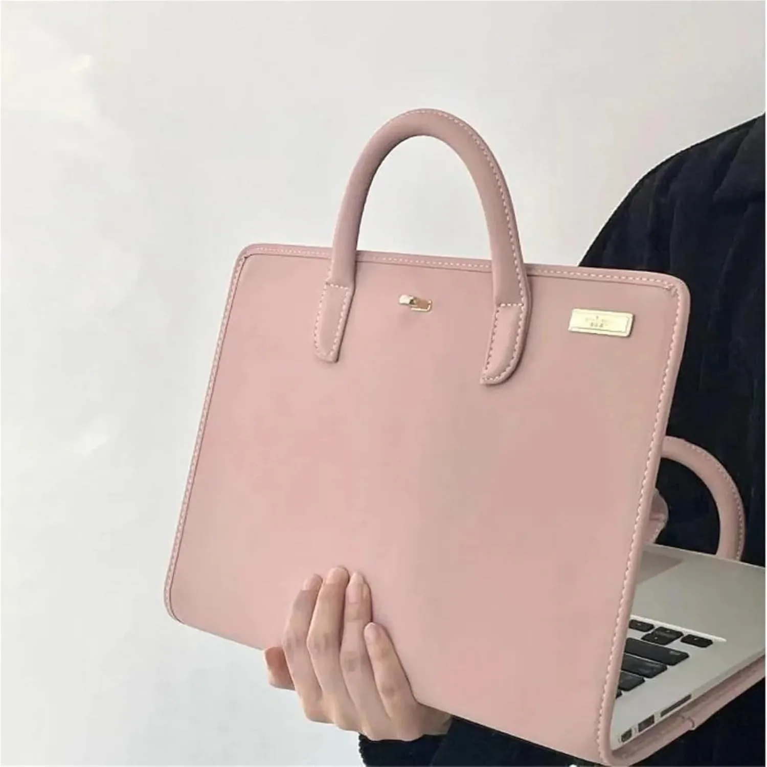 13 14 16 Inch Laptop Computer PC Shoulder Bag Carrying Case, Water-Repellent Briefcase Toploader