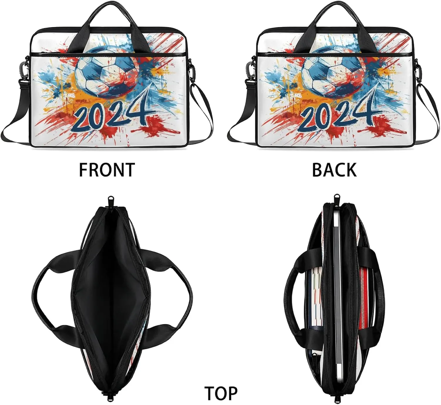 13-15 Inch Basketball Handy Laptop Bag Basketball kids Shoulder Laptop Bag For Work, School, Travel And More