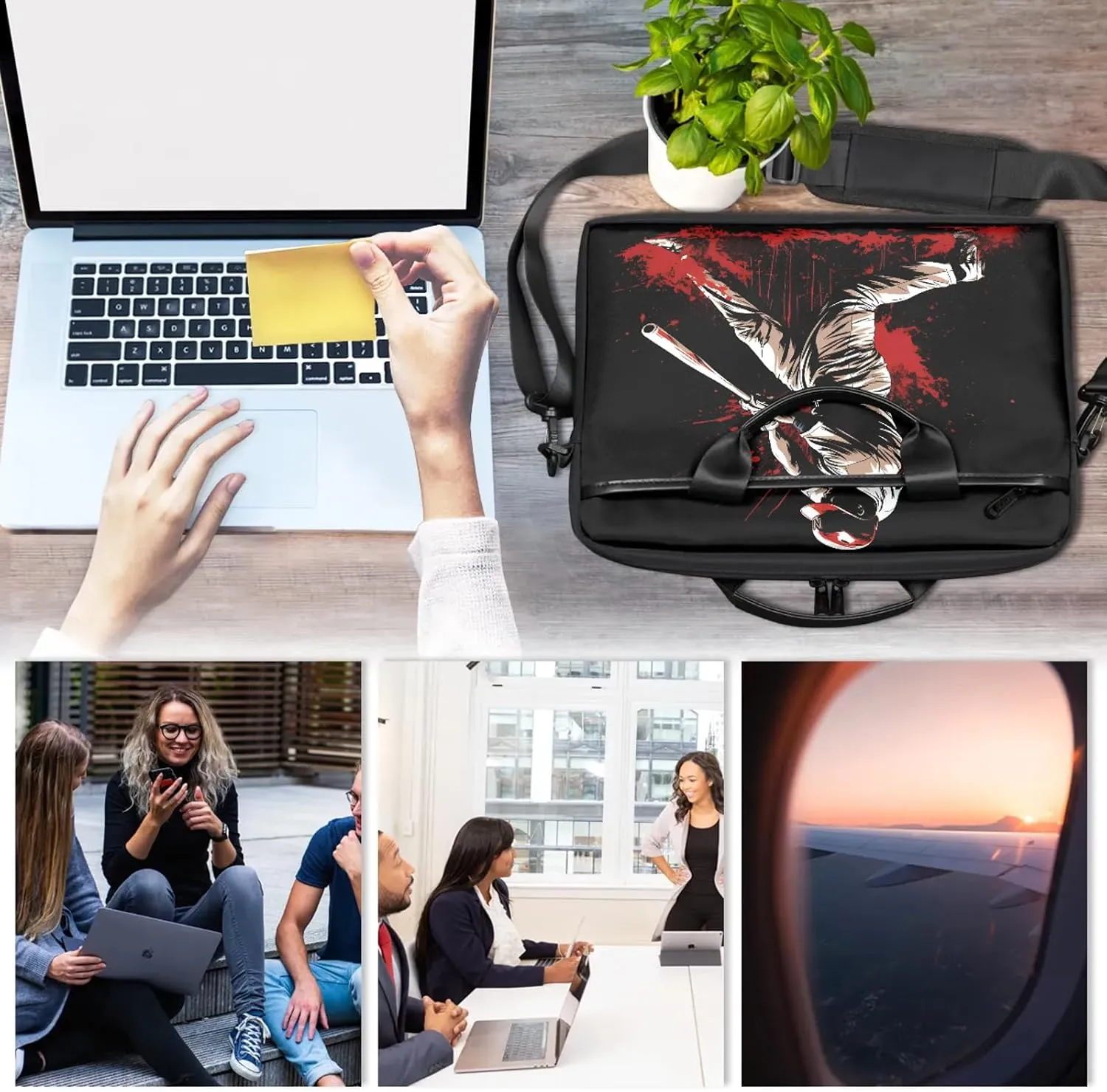 13-15 Inch Sports Baseball Handy Laptop Bag Sports Sports Shoulder Laptop Bag For Work, School, Travel And More
