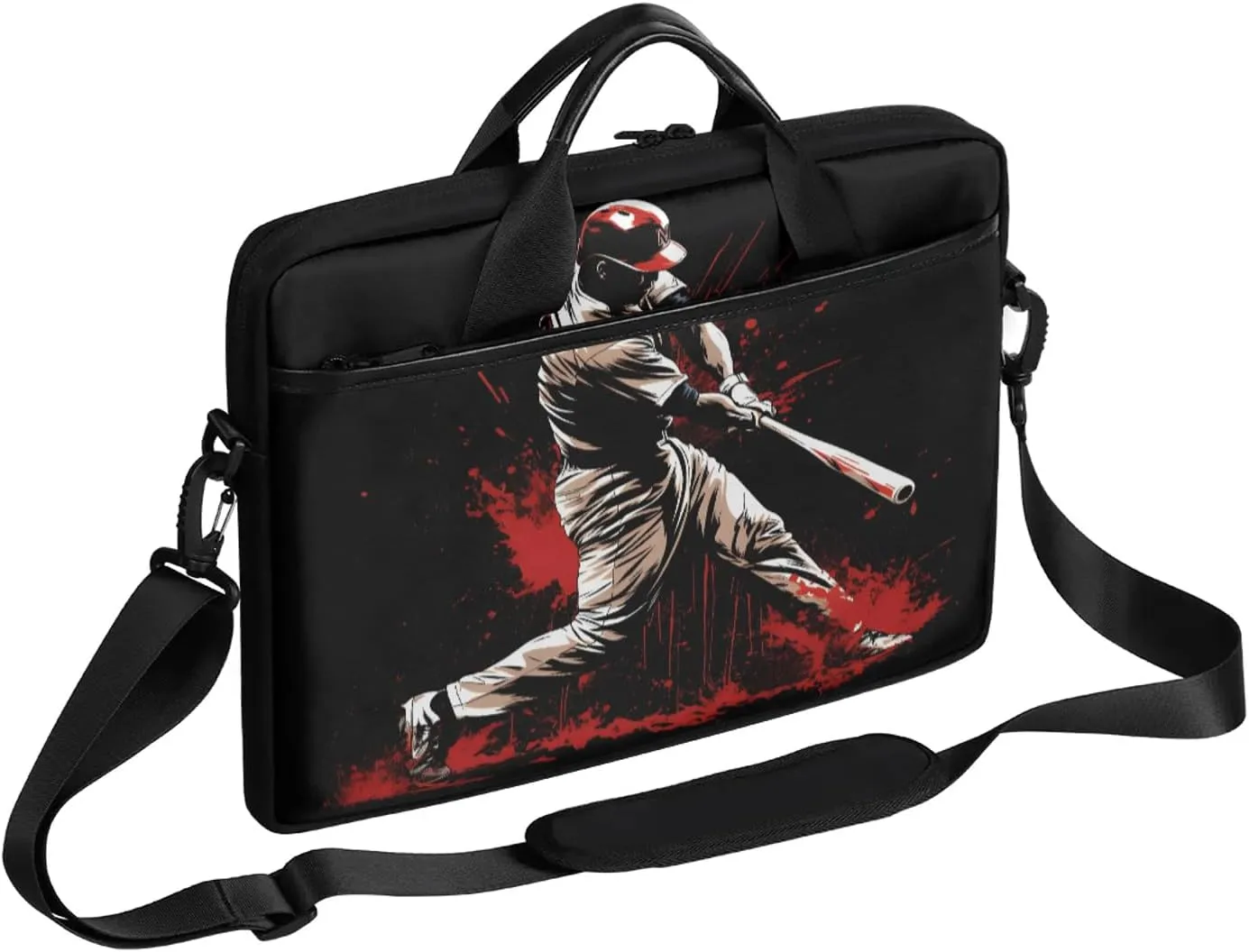13-15 Inch Sports Baseball Handy Laptop Bag Sports Sports Shoulder Laptop Bag For Work, School, Travel And More