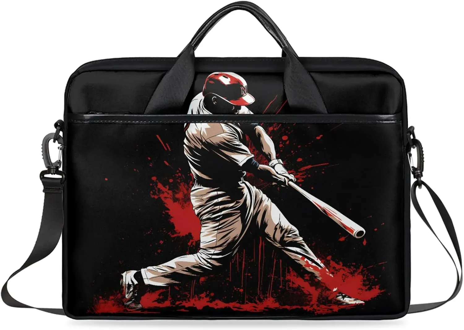 13-15 Inch Sports Baseball Handy Laptop Bag Sports Sports Shoulder Laptop Bag For Work, School, Travel And More