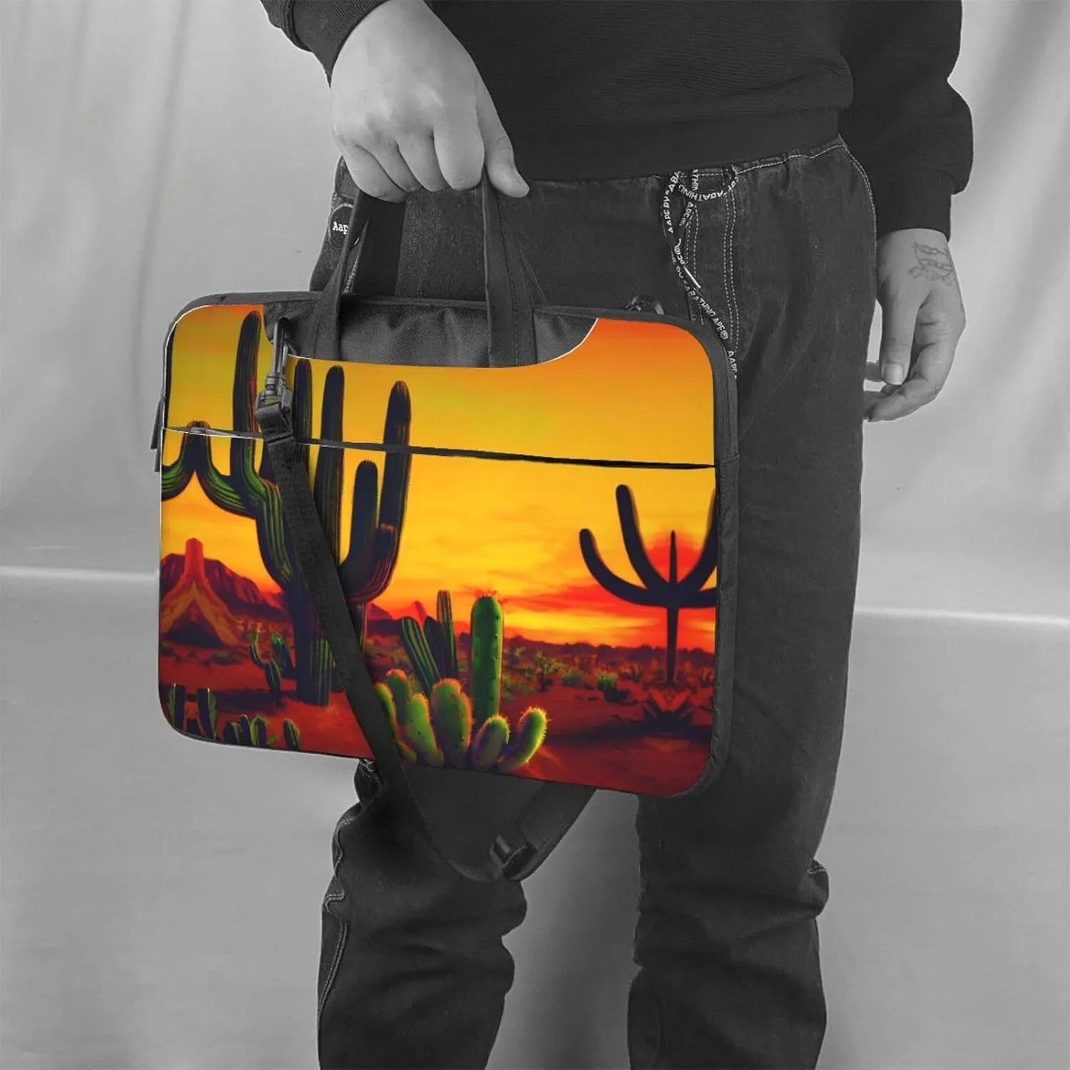 15.6 Inch Laptop Bag - Case with Soft Interior, Multiple Pockets - Ideal, Travel and Business Chicago Reflect