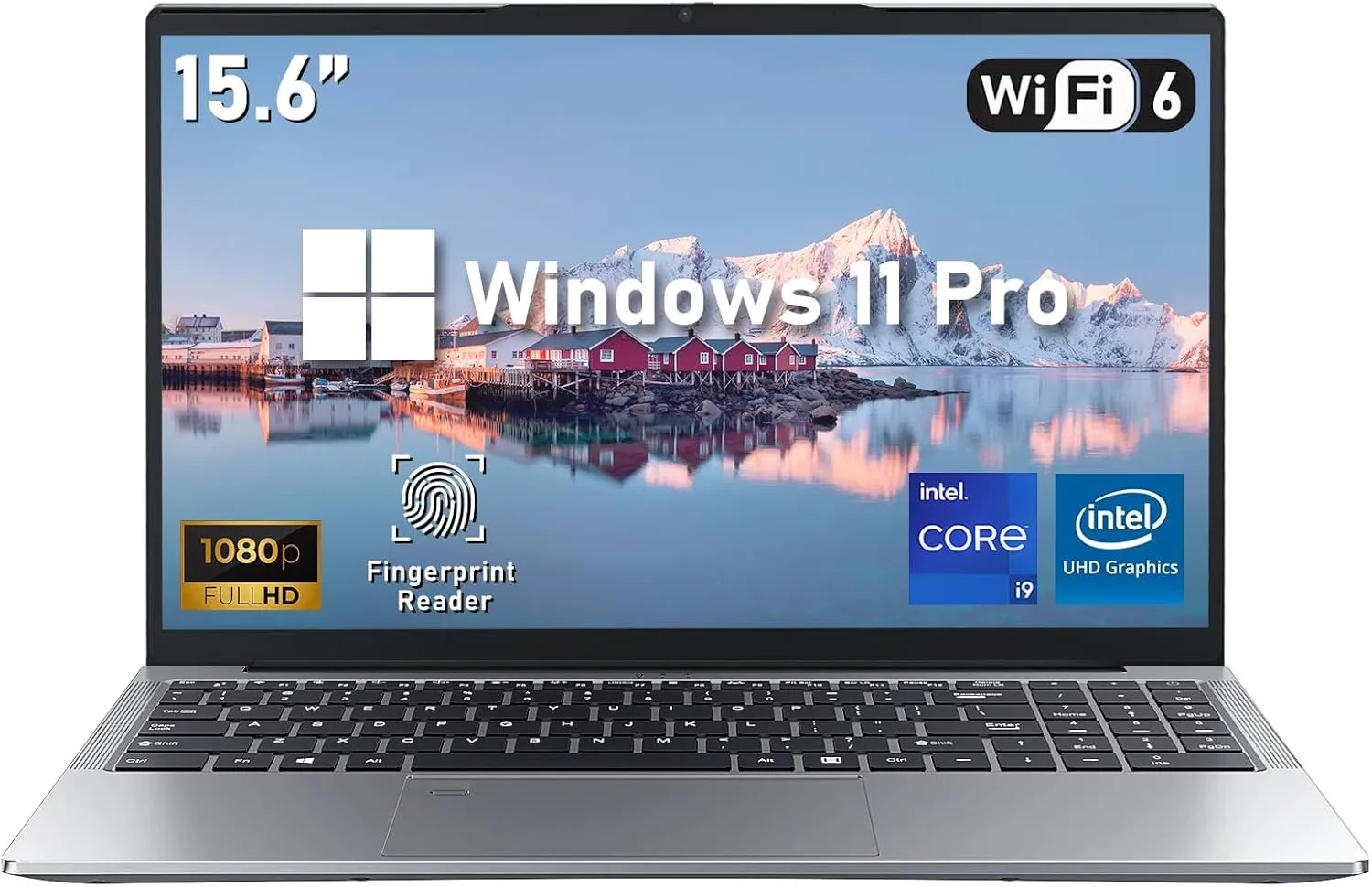 15.6 Inch Laptop Computer,16GB RAM 1TB SSD,Gaming Laptop,i9-11900H 8C/16T Processor(up to 4.9Ghz),UHD Graphics,15.6” FHD 1920 * 1080 Display,WiFi 6,BT5.2,Backlit Keyboard