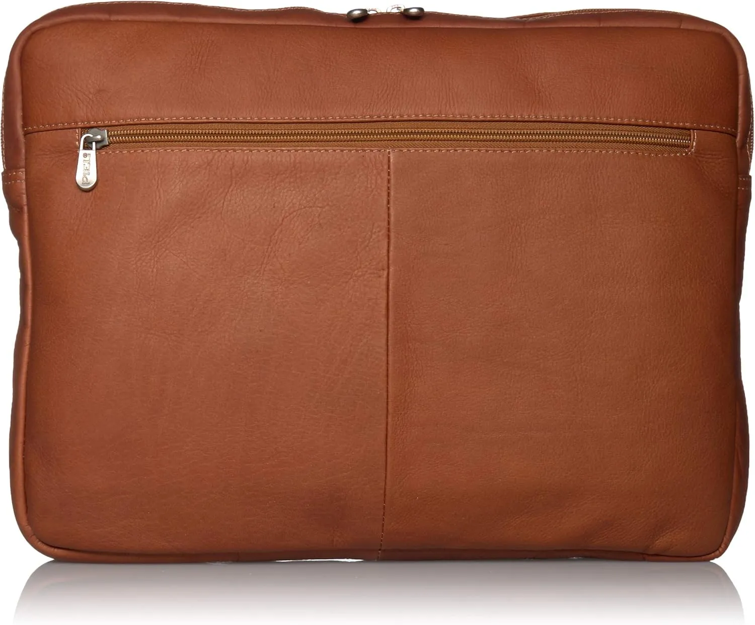 17 Inch Zip Laptop Sleeve, Saddle, One Size