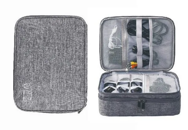 3-Layer Travel Cable Organiser