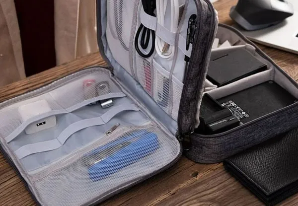 3-Layer Travel Cable Organiser