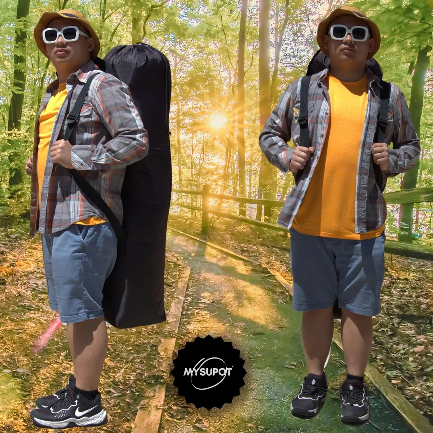 45"x10"x10" (Black, XL) Heavy Duty Replacement Bag (X1) for Folding Camping Chair, Loveseat, Hammock, Yoga Mat, Beach Chair, Umbrella, Tent. 600D Oxford Polyester Fabric w/Side Pockets