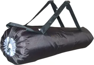 45"x10"x10" (Black, XL) Heavy Duty Replacement Bag (X1) for Folding Camping Chair, Loveseat, Hammock, Yoga Mat, Beach Chair, Umbrella, Tent. 600D Oxford Polyester Fabric w/Side Pockets