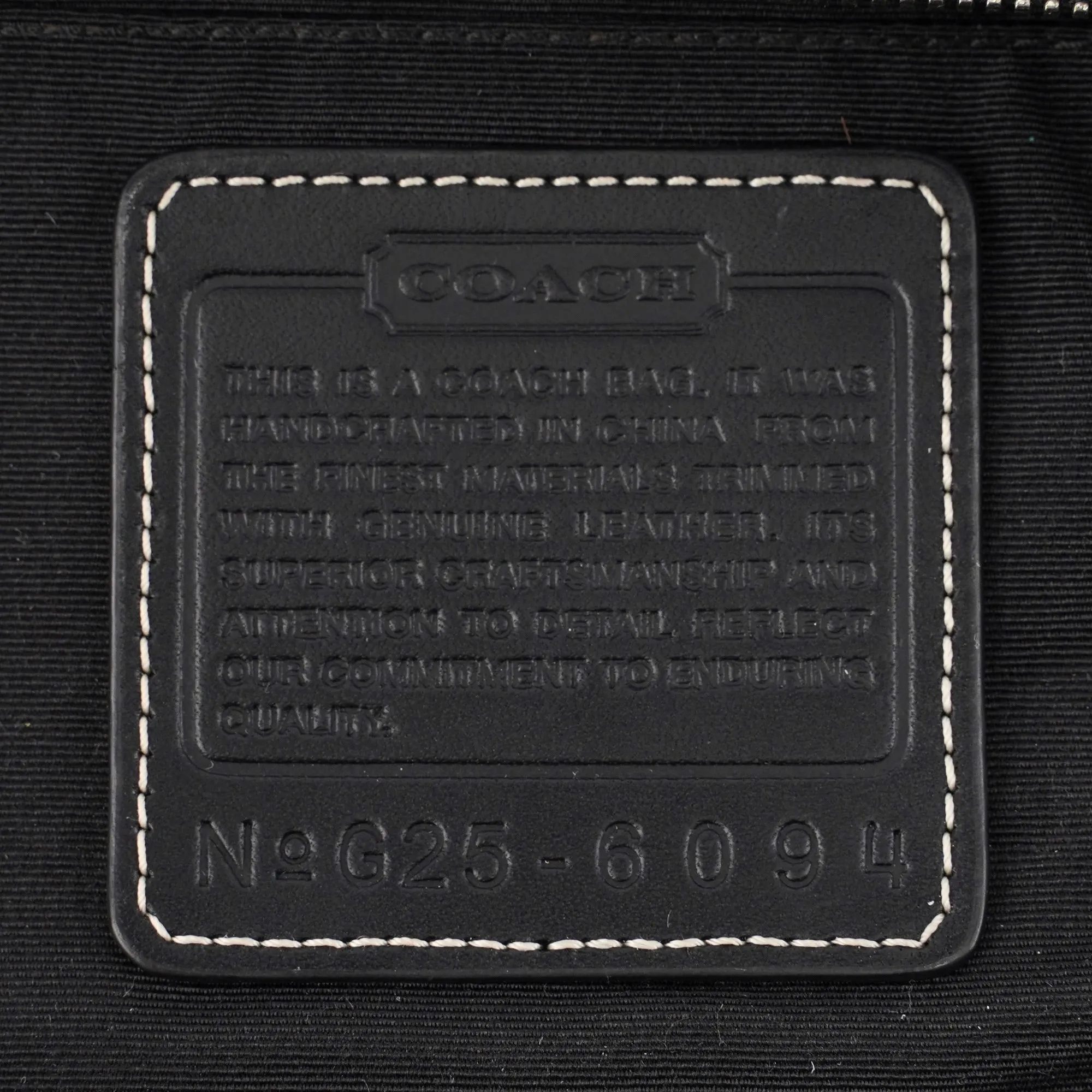 6094 Grey Signature C Demi Shoulder Bag