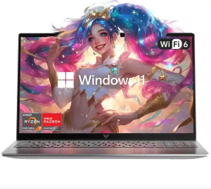 ACEMAGIC AMD Laptop,AMD Ryzen 7 5825U(8C/16T), Radeon RX Vega 8 Graphics,15.6“FHD Display,16GB RAM 512GB NVMe SSD Laptop Computer with Numeric KB,Type_C (Full Function),WiFi 6, 54Wh Battery