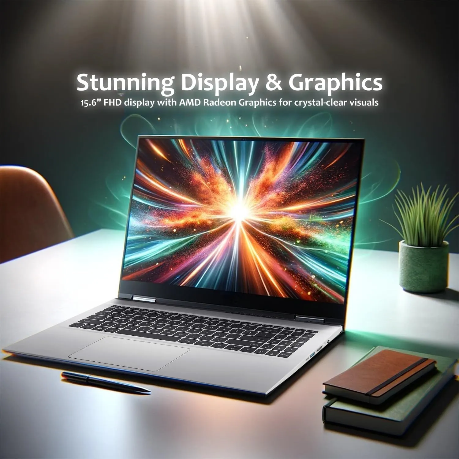 acer Aspire Premium Laptop | 15.6" FHD Display | Long Battery Life | Sleek Design | Ethernet Port | Windows 11 Pro | w/WOWPC Bundle (AMD Ryzen 5 5500U, 32GB RAM | 1TB SSD)