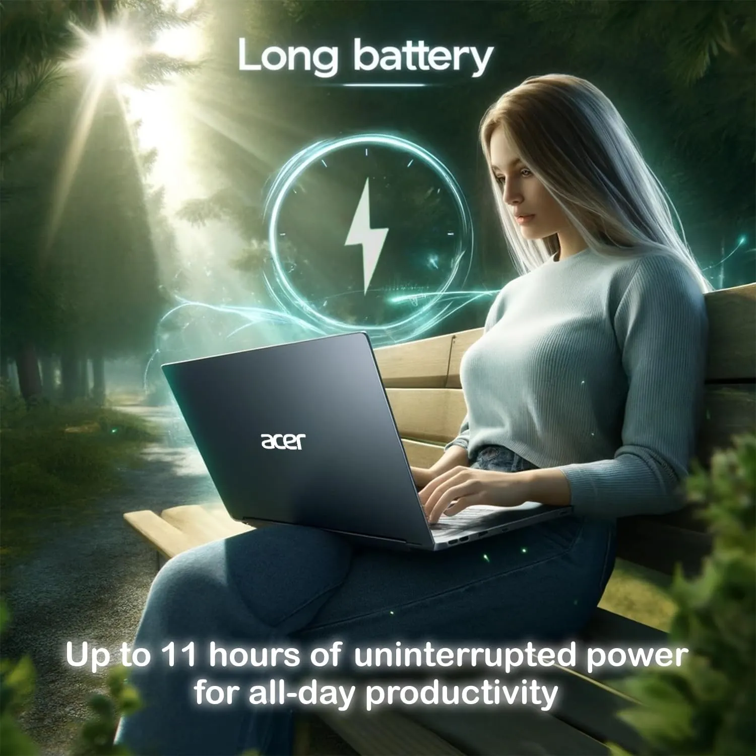 acer Aspire Premium Laptop | 15.6" FHD Display | Long Battery Life | Sleek Design | Ethernet Port | Windows 11 Pro | w/WOWPC Bundle (AMD Ryzen 5 5500U, 32GB RAM | 1TB SSD)