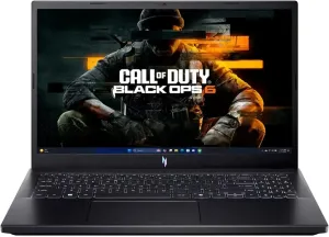 acer Nitro V Gaming Laptop, 15.6" FHD IPS Display, 144Hz, AMD Ryzen 5 7535HS, 6 Cores, GeForce RTX 4050, 16GB DDR5, 1TB SSD, Obsidian Black, Windows 11, BK, Laptop Bag, TWE Mouse Pad & Mouse