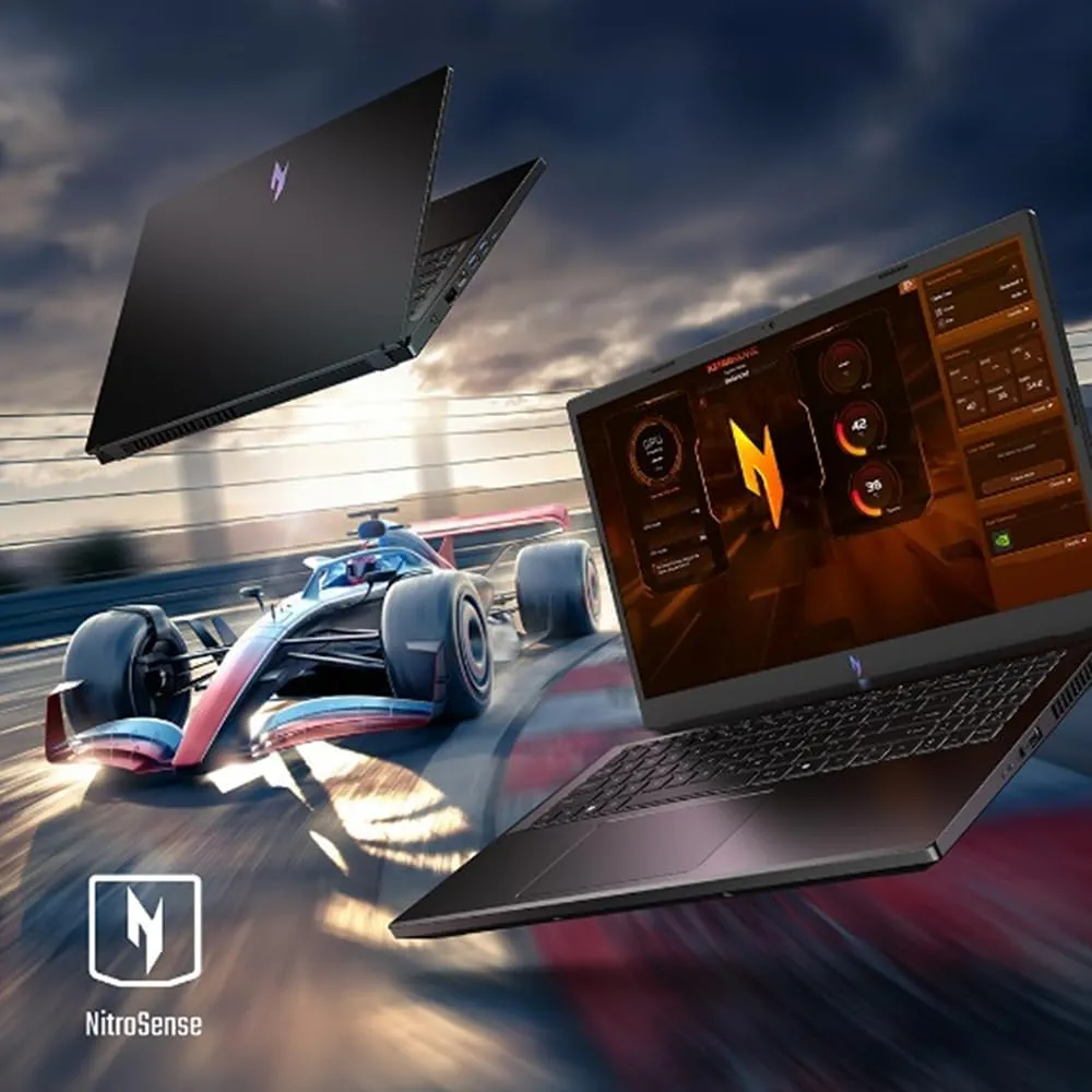 Acer Nitro V Gaming Laptop | AMD Ryzen 5 7535HS Hexa-Core Processor | NVIDIA GeForce RTX 4050 Laptop GPU | 15.6" FHD IPS 144Hz Display | 8GB DDR5 | 512GB SSD | WiFi 6 | Backlit KB | ANV15-41-R5N6