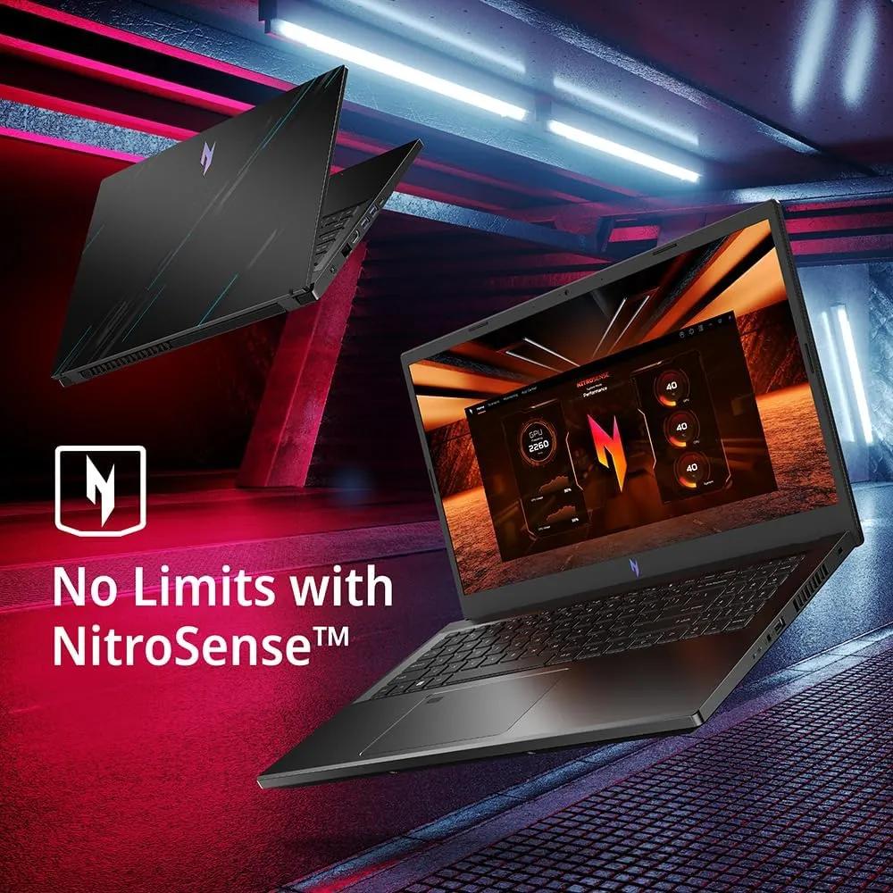 Acer Nitro V Gaming Laptop | Intel Core i9-13900H Processor | NVIDIA GeForce RTX 4060 Laptop GPU | 15.6" FHD IPS 144Hz Display | 16GB DDR5 | 512GB Gen 4 SSD | WiFi 6 | Backlit KB | ANV15-51-99DR