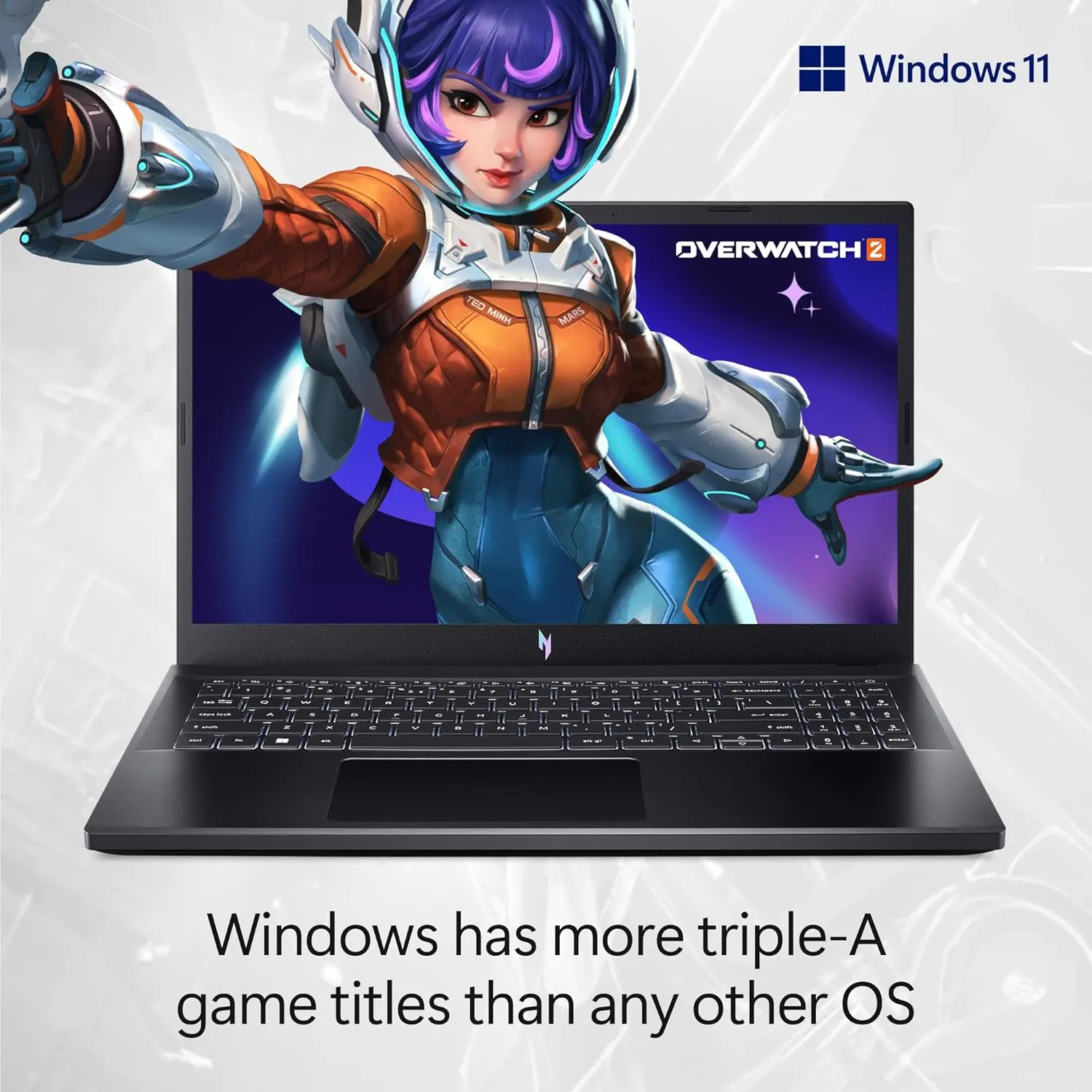 Acer Nitro V Gaming Laptop | Intel Core i9-13900H Processor | NVIDIA GeForce RTX 4060 Laptop GPU | 15.6" FHD IPS 144Hz Display | 16GB DDR5 | 512GB Gen 4 SSD | WiFi 6 | Backlit KB | ANV15-51-99DR