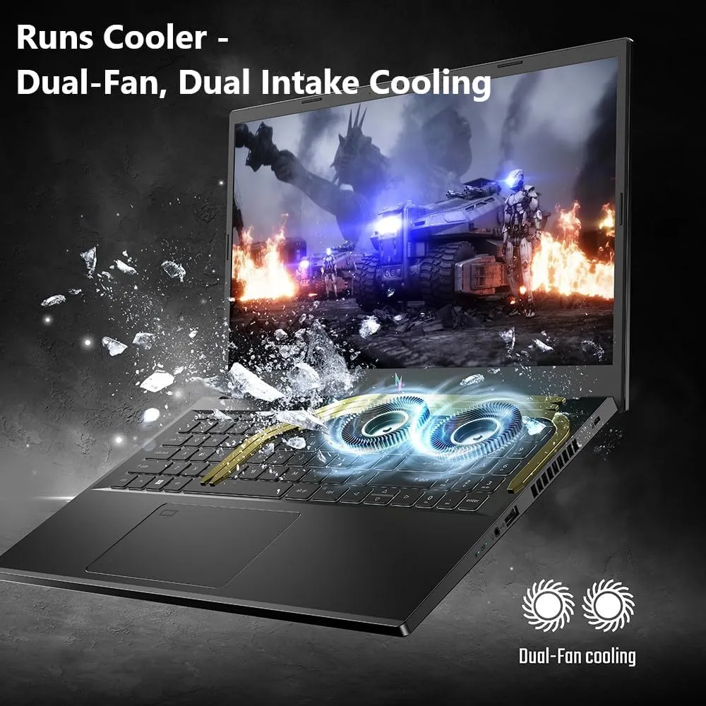 Acer Nitro V Gaming Laptop | Intel Core i9-13900H Processor | NVIDIA GeForce RTX 4060 Laptop GPU | 15.6" FHD IPS 144Hz Display | 16GB DDR5 | 512GB Gen 4 SSD | WiFi 6 | Backlit KB | ANV15-51-99DR