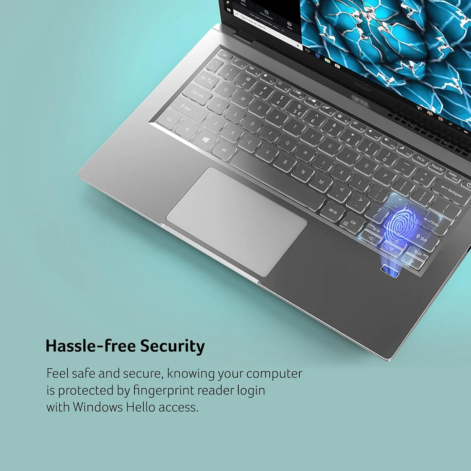 Acer Swift 3 SF314-43-R6NE Laptop | 14" FHD IPS | AMD Ryzen 7 5700U | Radeon Graphics | 16GB LPDDR4X | 512GB SSD | Wi-Fi 6 | Fingerprint Reader | Backlit Keyboard | Windows 11, Silver