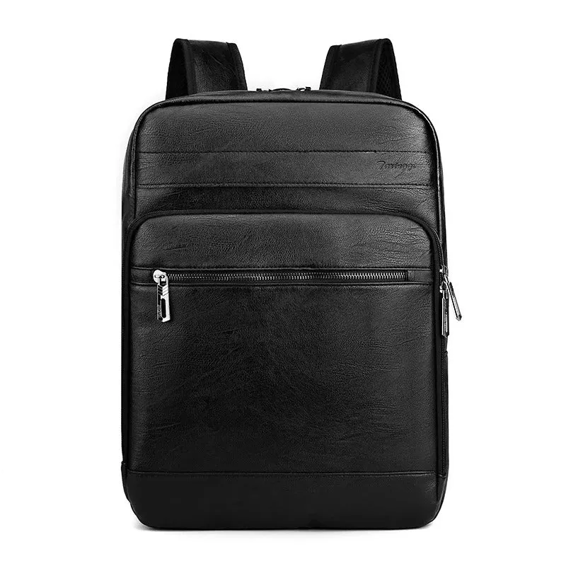 Addison® | Spacious Premium Leather Office Backpack