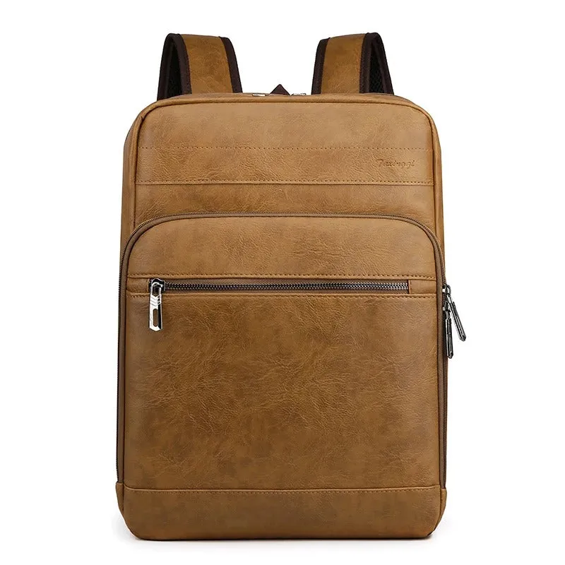 Addison® | Spacious Premium Leather Office Backpack