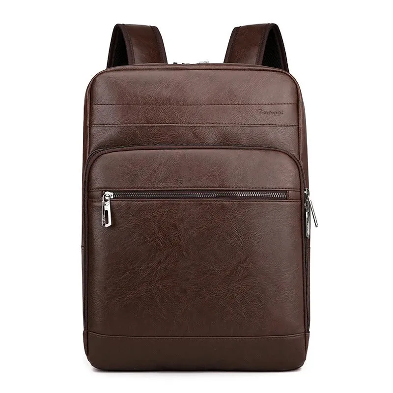 Addison® | Spacious Premium Leather Office Backpack