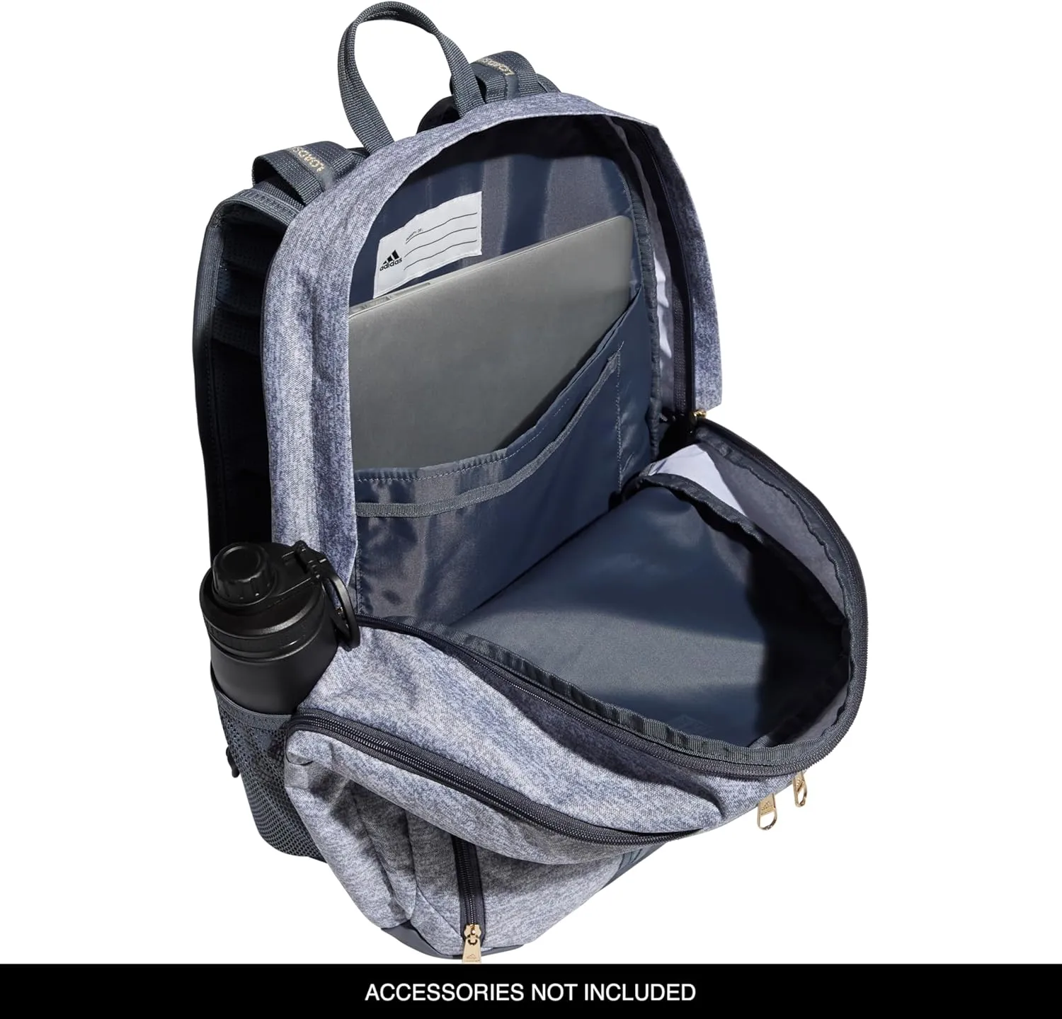 adidas Prime 6 Backpack, Jersey Grey/Onix Grey/Gilver, One Size
