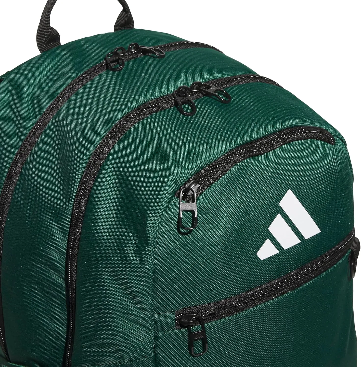 adidas Striker Team Sports Backpack Durable Athletic Gym Laptop Bag, Dark Green/3.0 (36L), One Size