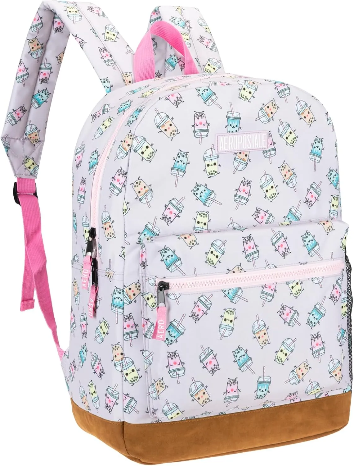 AEROPOSTALE Upgraded Fieldtrip Unisex Backpack - AE Mens and Womens Bag for Everyday Use (Boba Party)