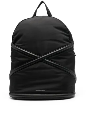 Alexander McQueen The Harness Logo Backpack