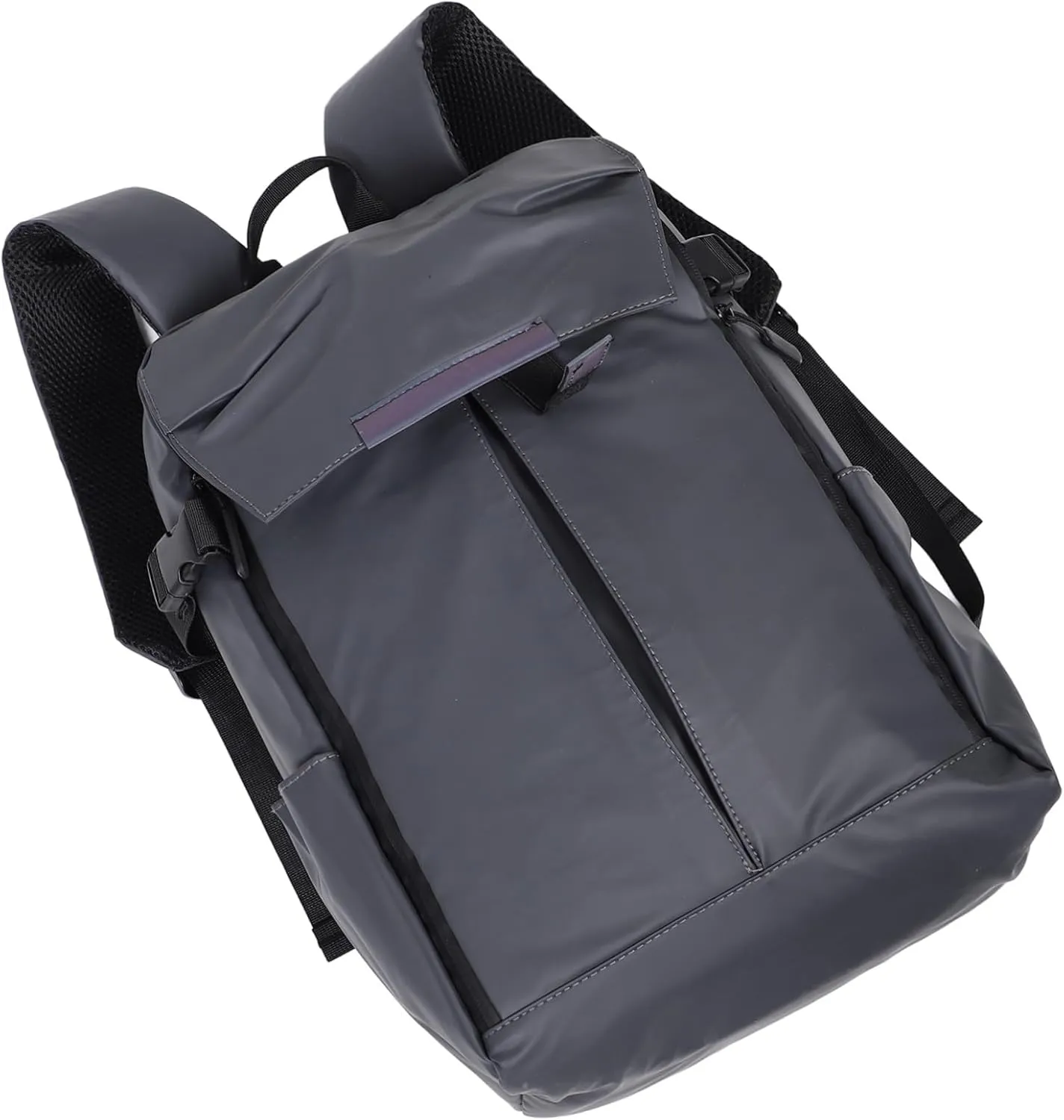 Alipis -purpose Backpack Men's Business Travel Bag Large Capacity Riding Padded Shoulder Straps