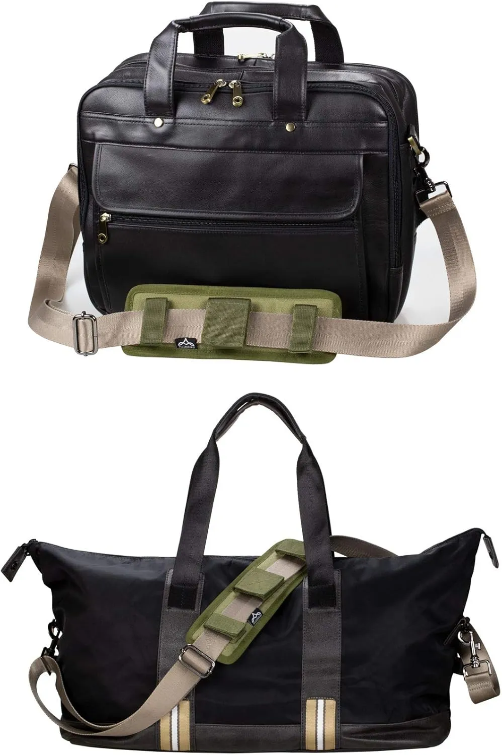 Allzedream Bag Shoulder Strap Replacement Laptop Travel Duffle Bags Padded Adjustable