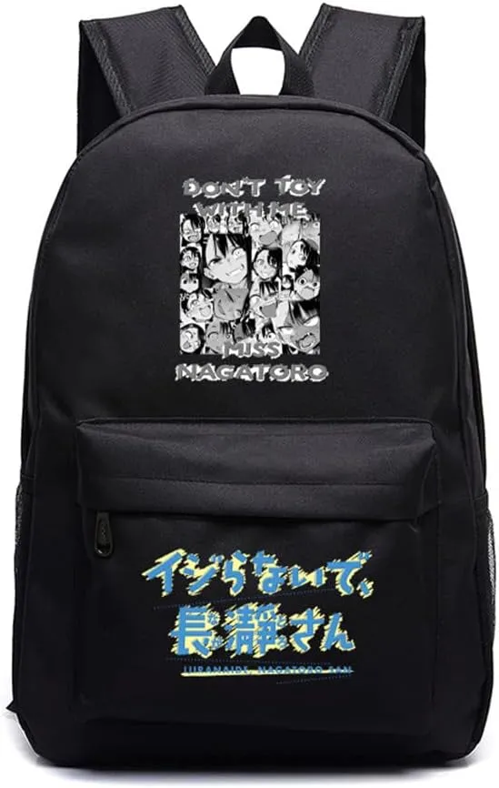 Anime Don't Toy With Me Miss Nagatoro Ijiranaide Nagatoro San Backpack Cosplay Backpack (12)