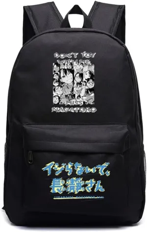 Anime Don't Toy With Me Miss Nagatoro Ijiranaide Nagatoro San Backpack Cosplay Backpack (12)