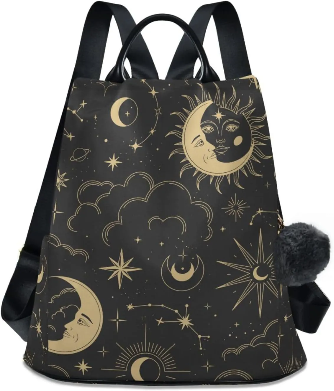 Anti-theft Backpack Purse BackPacks Handbags for Women Travel Rucksack Lightweight Shoulder Bags Starry Sky Pattern 6