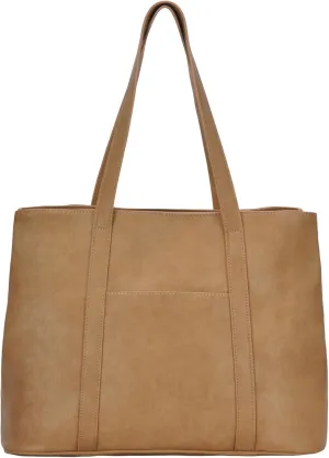Antik Kraft Aria Tote | Vegan Leather Handbag Tote Purse for Women | 18" L x 7" W x 12.5" H |