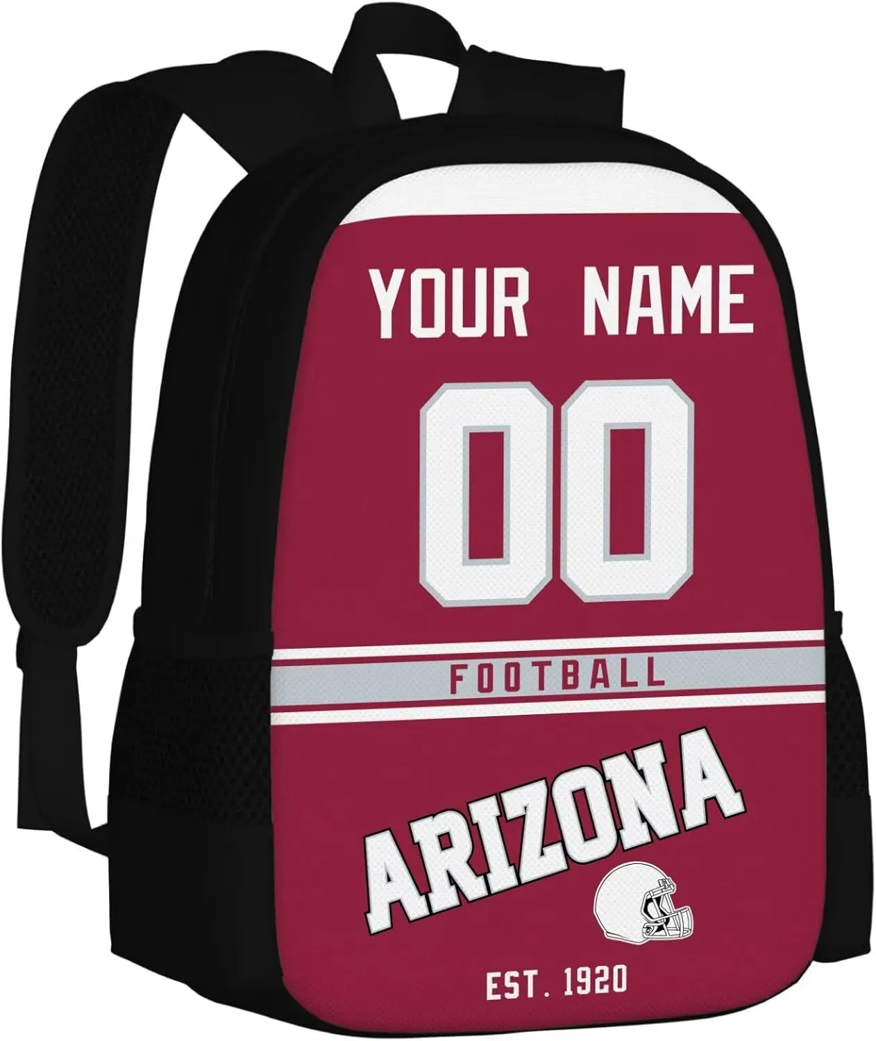 ANTKING Arizona Backpacks School Backpack Bags Custom Name Number for Men Women Youth Gifts