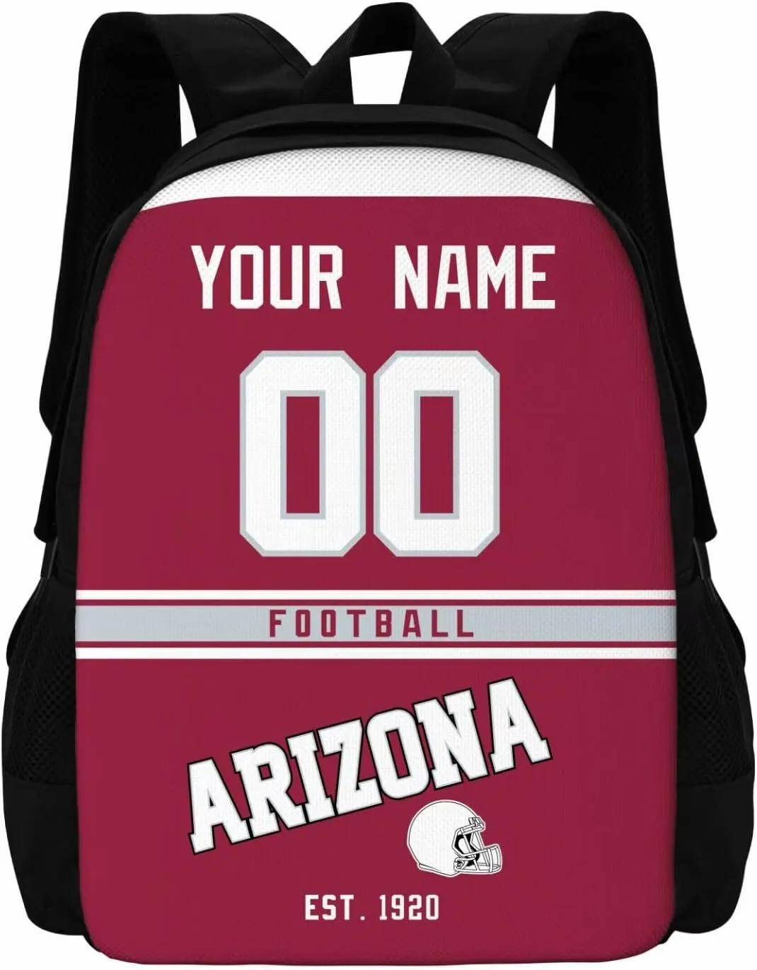 ANTKING Arizona Backpacks School Backpack Bags Custom Name Number for Men Women Youth Gifts