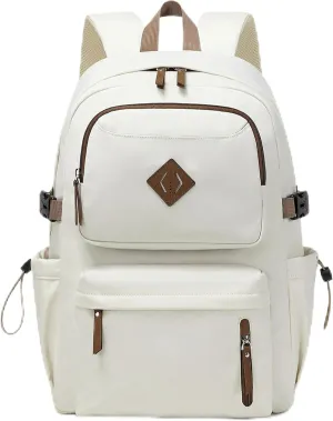 AO ALI VICTORY Backpacks for Women Men,Casual School Backpack Teen Boys and Girls 15.6 Inch Laptop Bookbag for College High School Travel Business