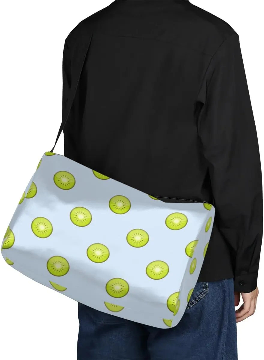 Appetizing Kiwifruit Sheet Small Gym Bag for Men Women Workout Sport Duffle Bag Waterproof Weekender Overnight Bag Lightweight Carry on Tote Bag Crossbody Shoulder Travel Bag for Swim Yoge Dance