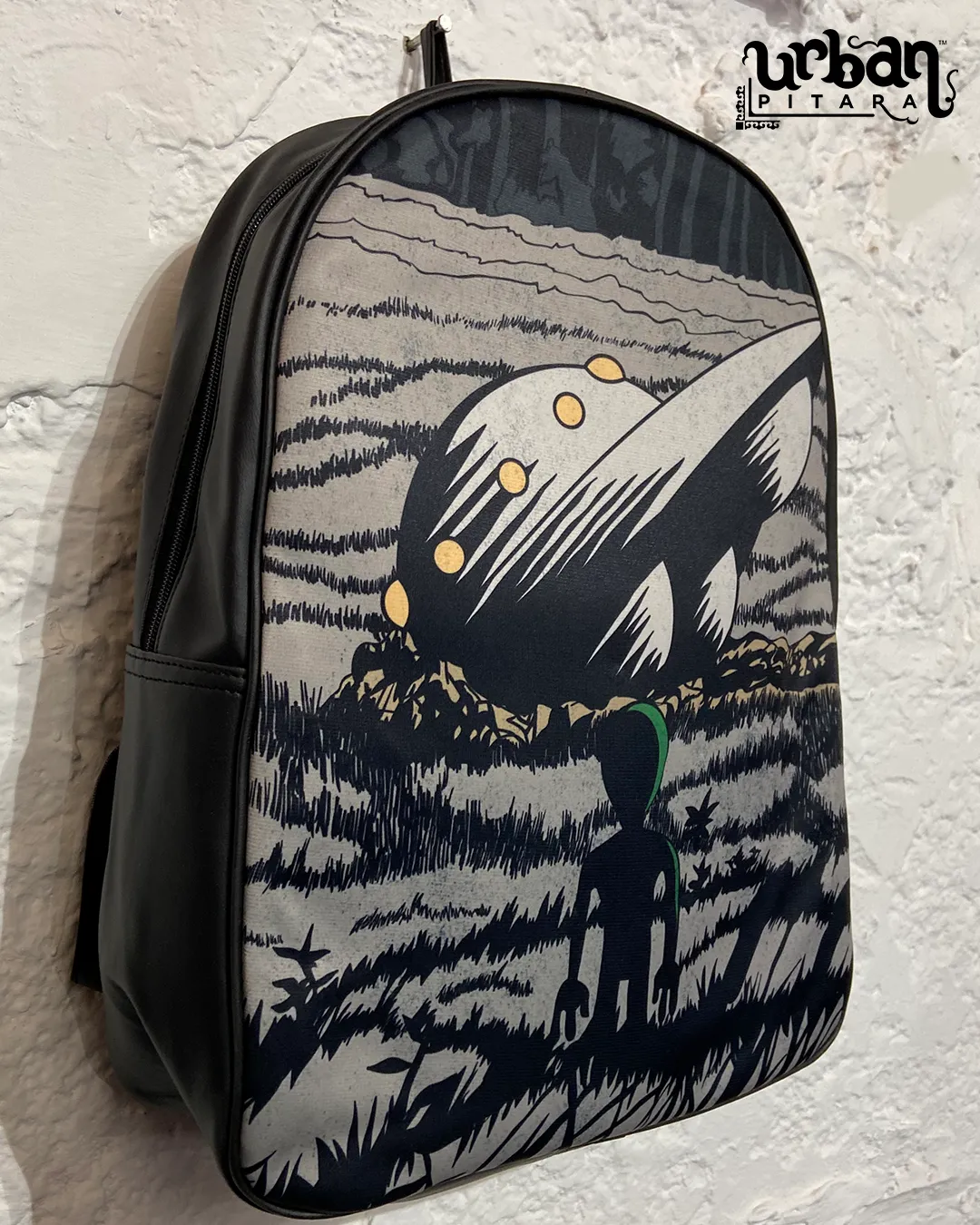 Area 51 Faux Leather D Backpack
